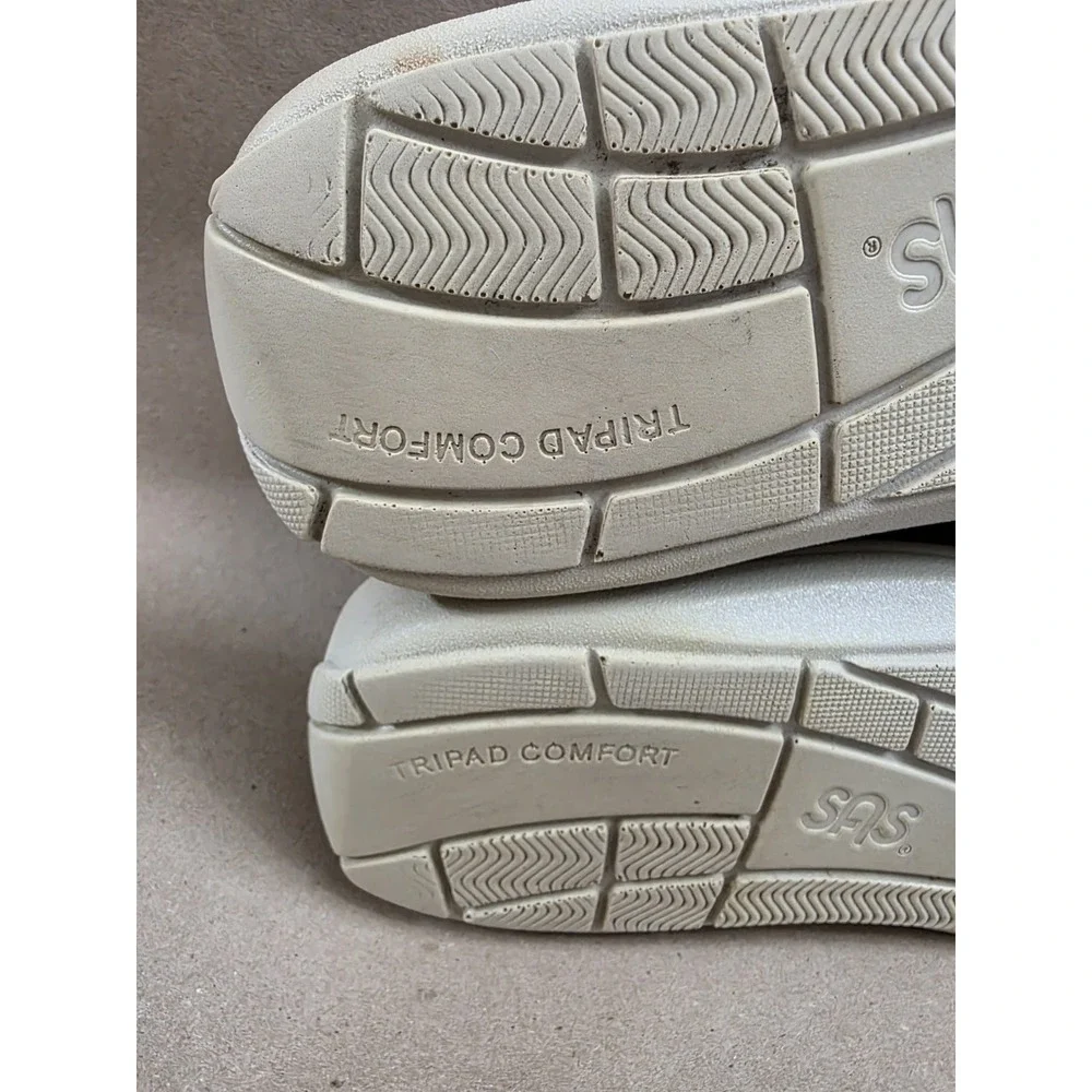 SAS Boat Shoes (Sz 9.5 W) Decksider Lace Up Tripad Comfort MoccasinUSA WIDE